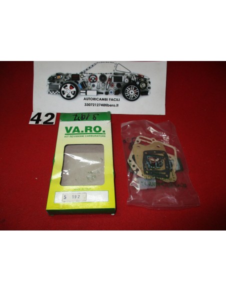 S197 kit revisione carburatore alfa-romeo 75 1.6 solex 40 addehe h-r -  Az Ricambi  Sei alla ricerca di ricambi per la tua au...