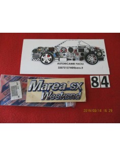 46414930 fregio adesivo logo badge posteriore fiat marea sx weekend -  Az Ricambi  Sei alla ricerca di ricambi per la tua aut... 2