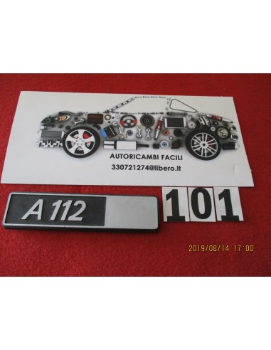Fregio logo badge posteriore per autobianchi a-112 -  Az Ricambi  Sei alla ricerca di ricambi per la tua auto d’epoca?