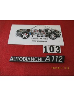 Fregio logo badge posteriore per autobianchi a-112 -  Az Ricambi  Sei alla ricerca di ricambi per la tua auto d’epoca? 2