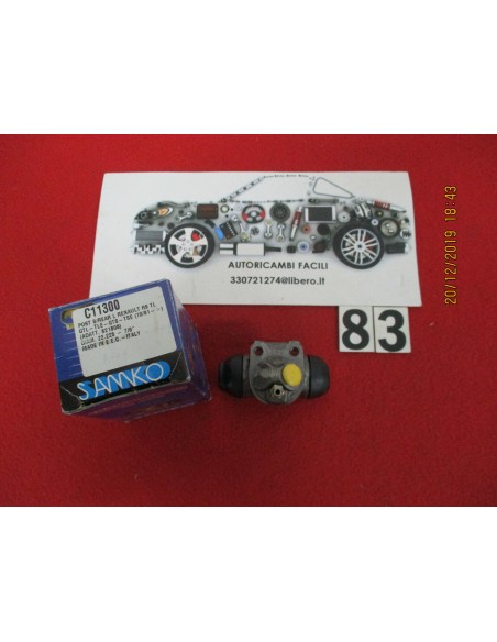 C11300 cilindretto freno posteriore sx renault r9 tl gtl 81- ã¸ 22 brake cylinder -  Az Ricambi  Sei alla ricerca di ricambi ...