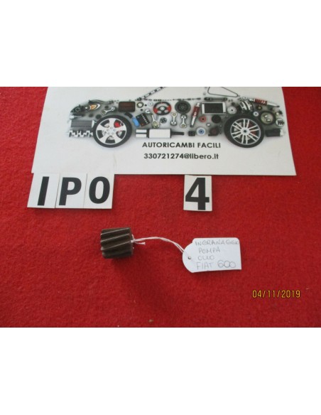 ingranaggio revisione pompa olio fiat 600 d -  Az Ricambi  Sei alla ricerca di ricambi per la tua auto d’epoca?