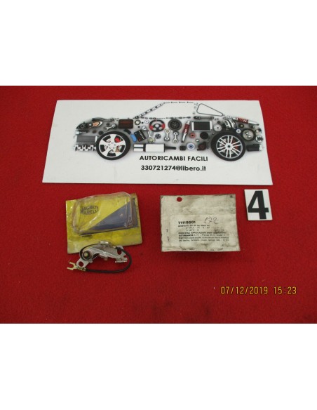 71118501 contatti platinati per autobianchi fiat 850 coupe' 128 x1/9 rally -  Az Ricambi  Sei alla ricerca di ricambi per la ...