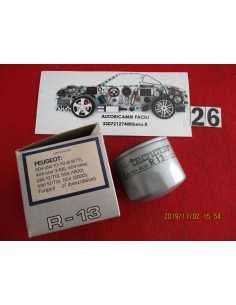 r13 filtro olio peugeot 304 404 504 j7 oil filter -  Az Ricambi  Sei alla ricerca di ricambi per la tua auto d’epoca? 2
