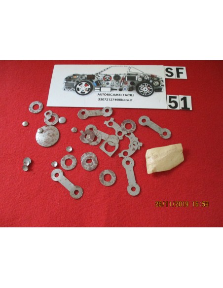 serie serraggio rondelle tappi motore fiat 1300 1500 -  Az Ricambi  Sei alla ricerca di ricambi per la tua auto d’epoca?