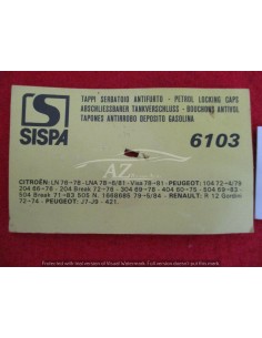 tappo serbatoio carburante 6103 per citroen ln lna-visa p.104 j7 r12 -  Az Ricambi  Sei alla ricerca di ricambi per la tua au... 2