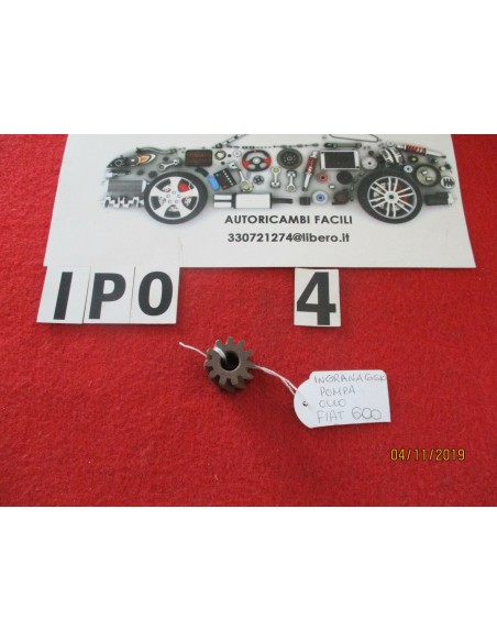 ingranaggio revisione pompa olio fiat 600 d -  Az Ricambi  Sei alla ricerca di ricambi per la tua auto d’epoca?