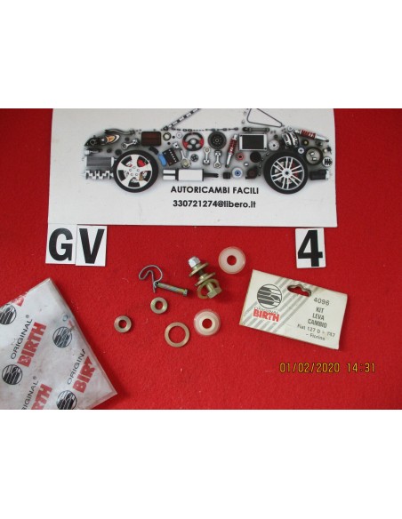 4096 kit gommine leva cambio fiat 127 diesel fiorino 147 -  Az Ricambi  Sei alla ricerca di ricambi per la tua auto d’epoca?