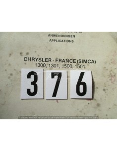 filtro aria adatto a talbot simca 1300 1301 1500 1501 -  Az Ricambi  Sei alla ricerca di ricambi per la tua auto d’epoca? 2