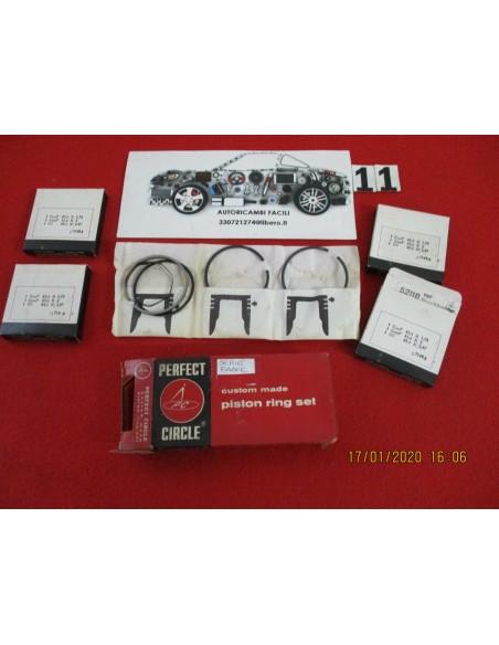 Pc52118 serie segmenti fasce elastiche fiat 850 127 panda uno a-112 65mm +0,6mm -  Az Ricambi  Sei alla ricerca di ricambi pe...