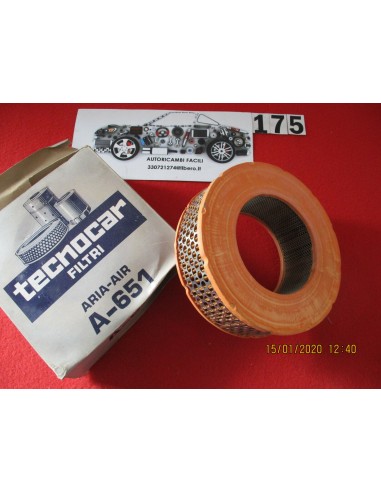 A651 filtro aria air filter renault r4 r3 r4l -  Az Ricambi  Sei alla ricerca di ricambi per la tua auto d’epoca?