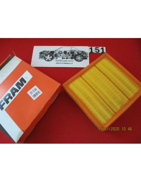 Ca5184 filtro aria air filter ford transit mk3 1991 -  Az Ricambi  Sei alla ricerca di ricambi per la tua auto d’epoca?