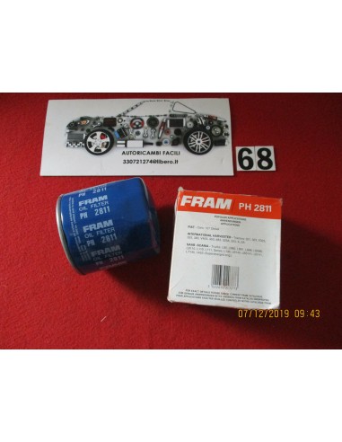 Ph2811 filtro olio per fiat scania saab trattori oil filter -  Az Ricambi  Sei alla ricerca di ricambi per la tua auto d’epoca?