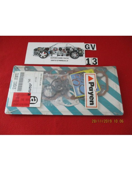 Dl0010 guarnizioni smerigliatura opel kadett d ascona s/gt -  Az Ricambi  Sei alla ricerca di ricambi per la tua auto d’epoca?