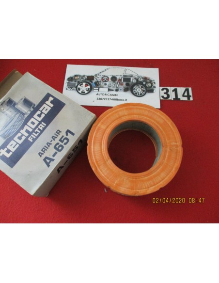 A651 filtro aria air filter renault r4 r3 r4l -  Az Ricambi  Sei alla ricerca di ricambi per la tua auto d’epoca?