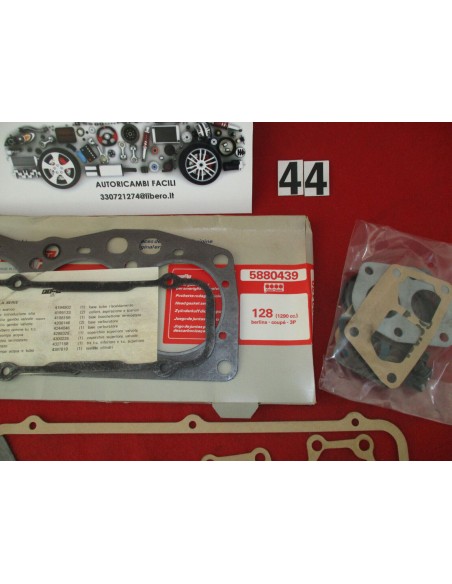 5880439 serie guarnizioni smeriglio c.g.t.c. fiat 128 1290cc berlina coupe' 3/p -  Az Ricambi  Sei alla ricerca di ricambi pe...