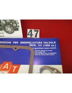 5880669 serie guarnizioni smeriglio fiat 131 1.6cc -  Az Ricambi  Sei alla ricerca di ricambi per la tua auto d’epoca? 2