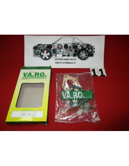 W141 kit revisione carburatore fiat 500 d f l weber 26 ibm 6-7-10-11 -  Az Ricambi  Sei alla ricerca di ricambi per la tua au...