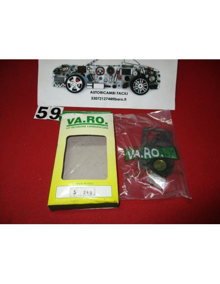 S249 kit revisione carburatore renault clio rl rn 1100 solex 32 bis -  Az Ricambi  Sei alla ricerca di ricambi per la tua aut...