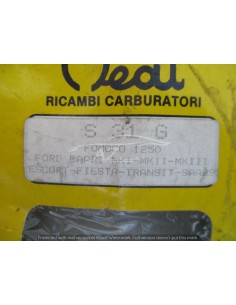 kit guarnizioni revisione carburatore s31g per ford capri mk1 mk2 mk3 saab 95 -  Az Ricambi  Sei alla ricerca di ricambi per ... 2