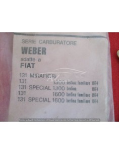 kit guarnizioni revisione carburatore 10718 fiat 131 1.3 1.6 weber -  Az Ricambi  Sei alla ricerca di ricambi per la tua auto... 2