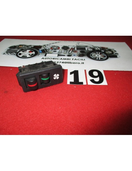 Interruttore ventola riscaldamento nero fiat ritmo switch -  Az Ricambi  Sei alla ricerca di ricambi per la tua auto d’epoca?