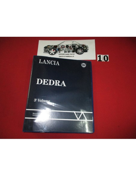 Manuale di assistenza tecnica lancia dedra volume 3â° -  Az Ricambi  Sei alla ricerca di ricambi per la tua auto d’epoca?