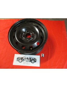 Cerchio ruota in ferro fiat idea 15" et40 46847691 -  Az Ricambi  Sei alla ricerca di ricambi per la tua auto d’epoca?