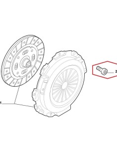 73503703 set 6 viti bloccaggio frizione fiat punto fiorino alfa-romeo mito -  Az Ricambi  Sei alla ricerca di ricambi per la ... 2
