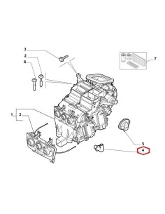 46800690 tubo condenza riscaldamento fiat stilo 01-03 -  Az Ricambi  Sei alla ricerca di ricambi per la tua auto d’epoca? 2