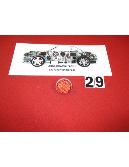 3368c2 catadiottro catarifrangente rotonto morra -  Az Ricambi  Sei alla ricerca di ricambi per la tua auto d’epoca?