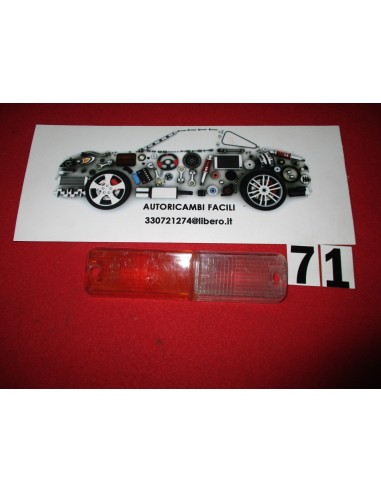 Plastica trasparente fanalino anteriore dx fiat 127 128 leart -  Az Ricambi  Sei alla ricerca di ricambi per la tua auto d’ep...