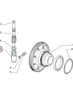 7637483 supporto asta km fiat lancia delta 4wd integrale alfa-romeo -  Az Ricambi  Sei alla ricerca di ricambi per la tua aut... 2