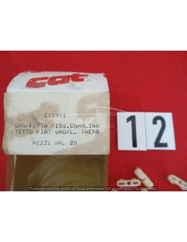 clip mollette c10911 set-19 pezzi fissaggio canalina per fiat uno lancia thema -  Az Ricambi  Sei alla ricerca di ricambi per...
