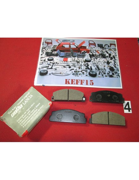 4434909 freni pattini anteriori brake pads set fiat x1/9 ritmo argenta 127 131 -  Az Ricambi  Sei alla ricerca di ricambi per...