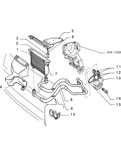 60812063 tubo radiatore olio fiat tipo alfa 145 146 155 lancia dedra delta td -  Az Ricambi  Sei alla ricerca di ricambi per ... 2