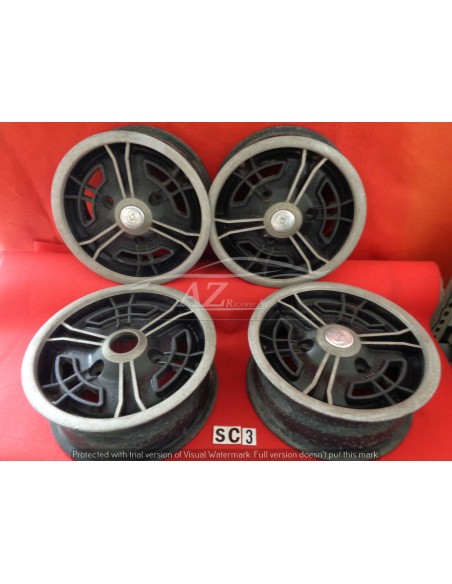 cerchi ruota in lega melber 13"x5j renault r5 set 4-pezzi -  Az Ricambi  Sei alla ricerca di ricambi per la tua auto d’epoca?