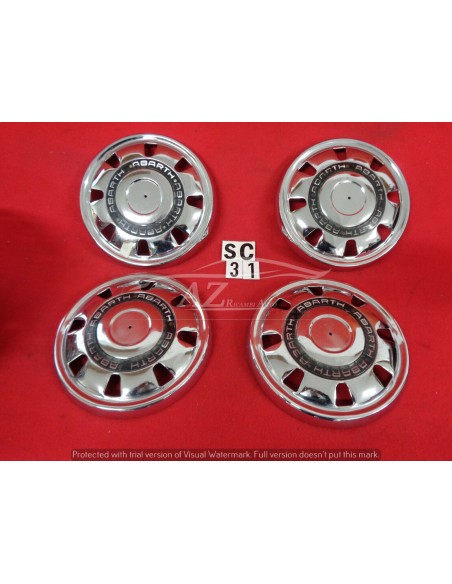 coppe ruota fiat abarth set 4-pezzi -  Az Ricambi  Sei alla ricerca di ricambi per la tua auto d’epoca?