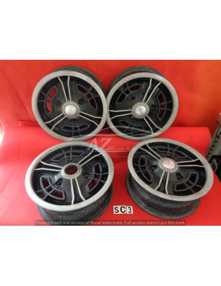 cerchi ruota in lega melber 13"x5j renault r5 set 4-pezzi -  Az Ricambi  Sei alla ricerca di ricambi per la tua auto d’epoca?