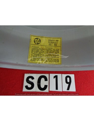 cerchi ruota in lega bwa 13x5 renault r4 r5 set 2-pezzi -  Az Ricambi  Sei alla ricerca di ricambi per la tua auto d’epoca?