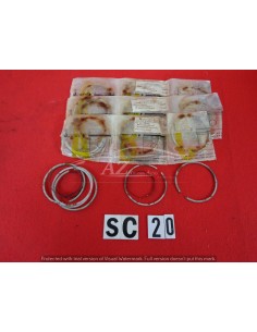 Fasce elastiche Fiat 1100 103 diametro 68 + 0,4 set per 4...