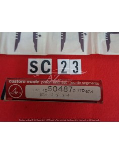 Fasce elastiche Fiat 500 d f l diametro 67,4 std set per 2 pistoni 50487 -  Az Ricambi  Sei alla ricerca di ricambi per la tu... 2