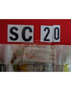 Fasce elastiche Fiat 1100 103 diametro 68 + 0,4 set per 4... 2