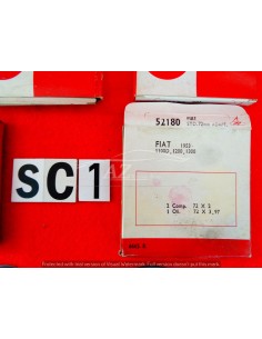 Fasce elastiche Fiat 1100D 1.2 1.3 53 std diametro 72 set... 2