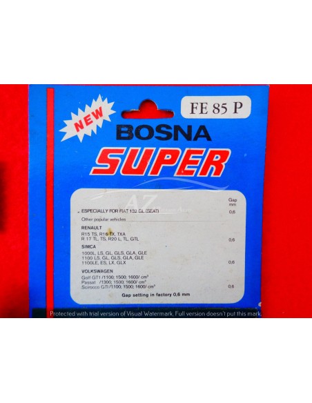 Candele accensione Renault R15 R16 R17 R20 4 pezzi fe85p