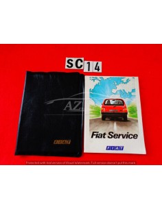 Libretto con cover Service Fiat stampato n°603.71.161