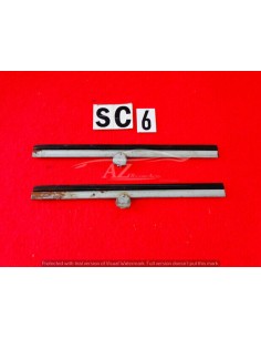 Spazzola Tergi cromati auto d'epoca coppia cm 24 -  Az Ricambi  Sei alla ricerca di ricambi per la tua auto d’epoca?