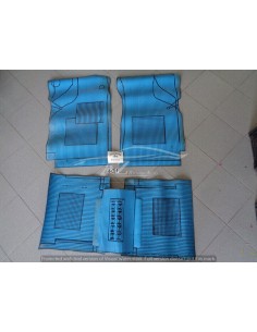 Tappeti in gomma Mercedes colore azzurro