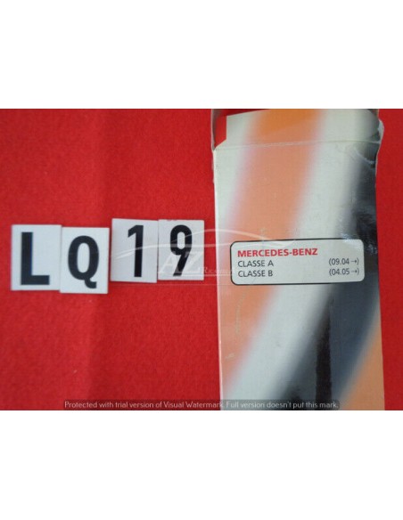 Spazzola Tergi cristalli Mercedes Classe A B RA 128S