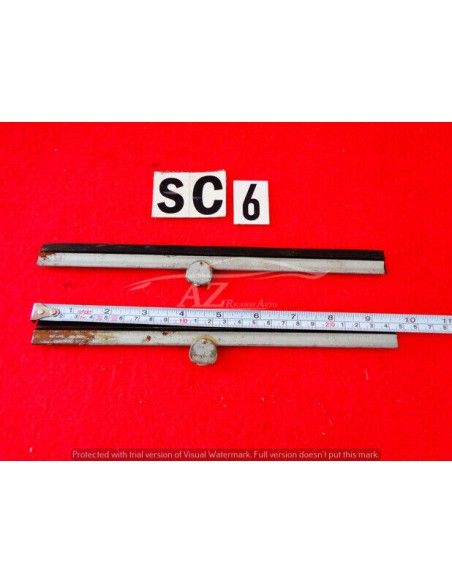 Spazzola Tergi cromati auto d'epoca coppia cm 24 -  Az Ricambi  Sei alla ricerca di ricambi per la tua auto d’epoca?